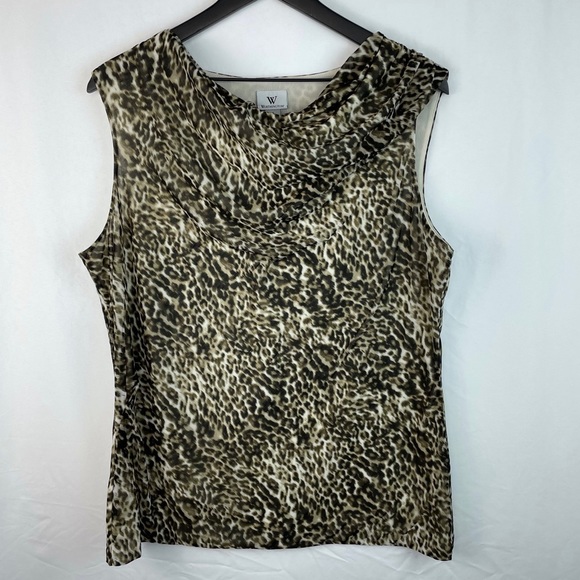 Worthington Tops - Worthington cheetah tank top